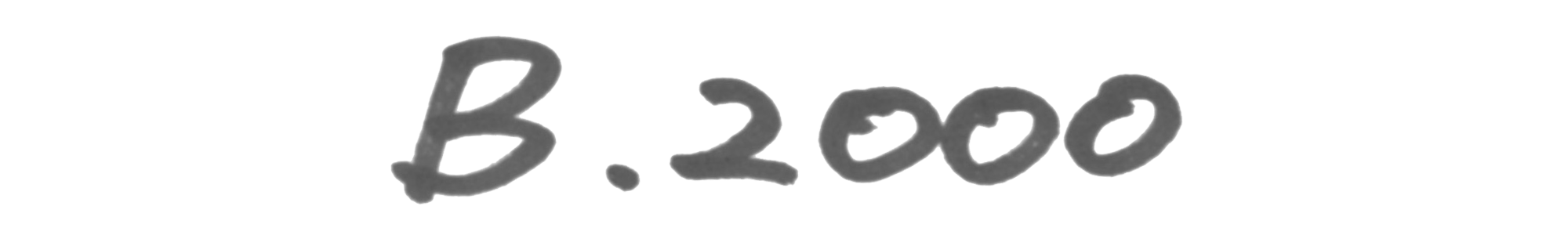 B.2000